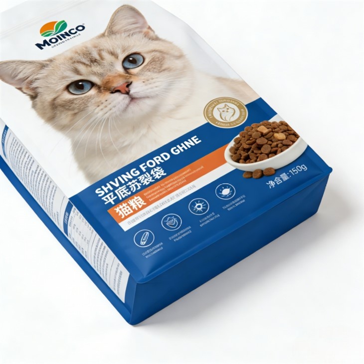 Cat Food Flat Bottom Pouch high quality