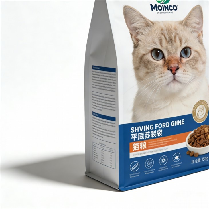 Cat Food Flat Bottom Pouch factory
