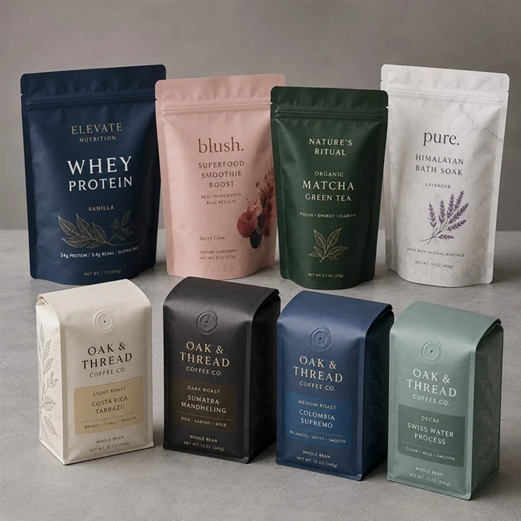 Reusable Flat Bottom Bags high quality Reusable Flat Bottom Bags high quality