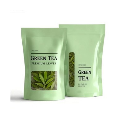 Stand Up Pouches with Window