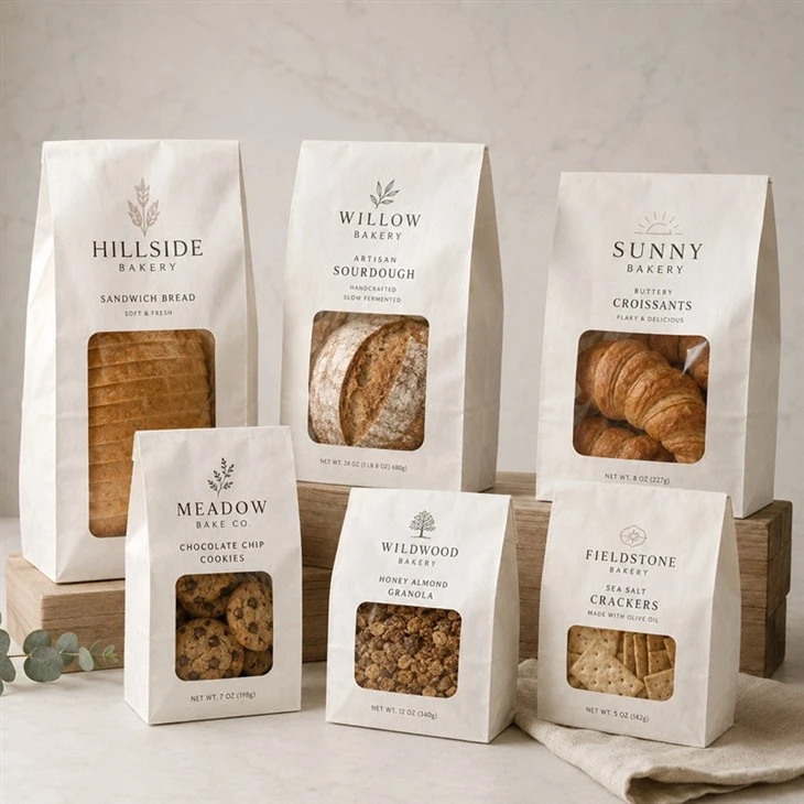Reusable Window Food Bags Reusable Window Food Bags