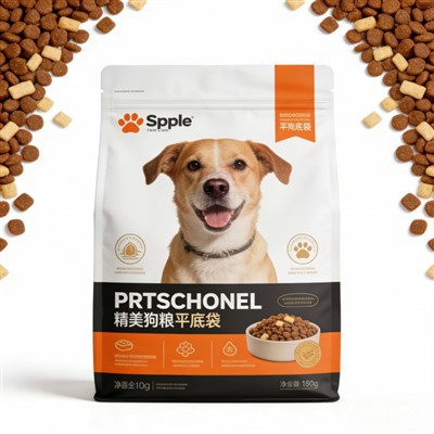 Dog Food Flat Bottom Bag