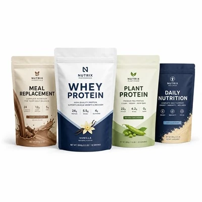 High Barrier Whey Protein Pouches