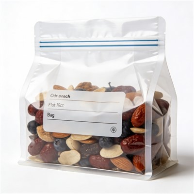Smell Proof Flat Bottom Bag
