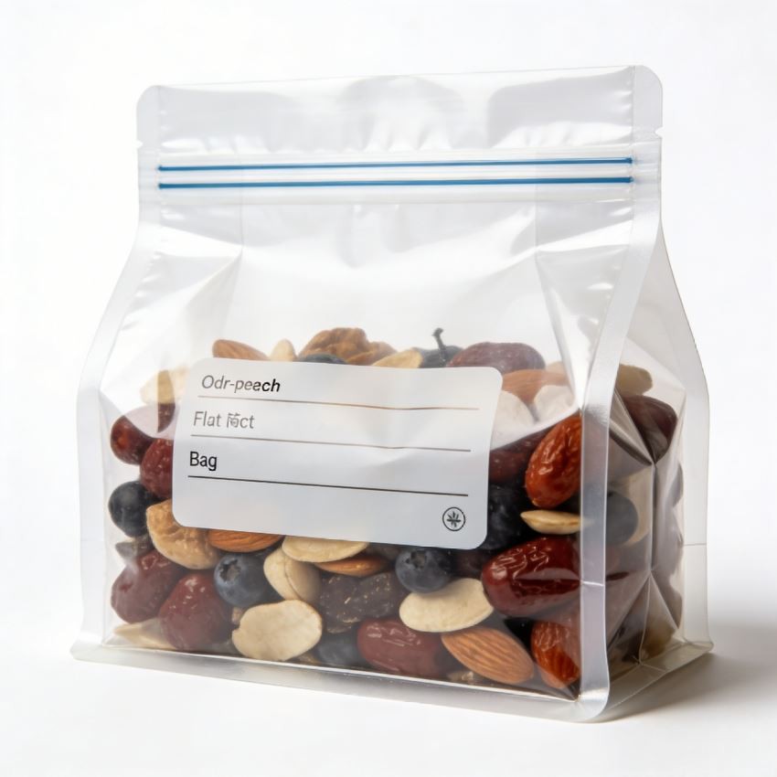 Smell Proof Flat Bottom Bag