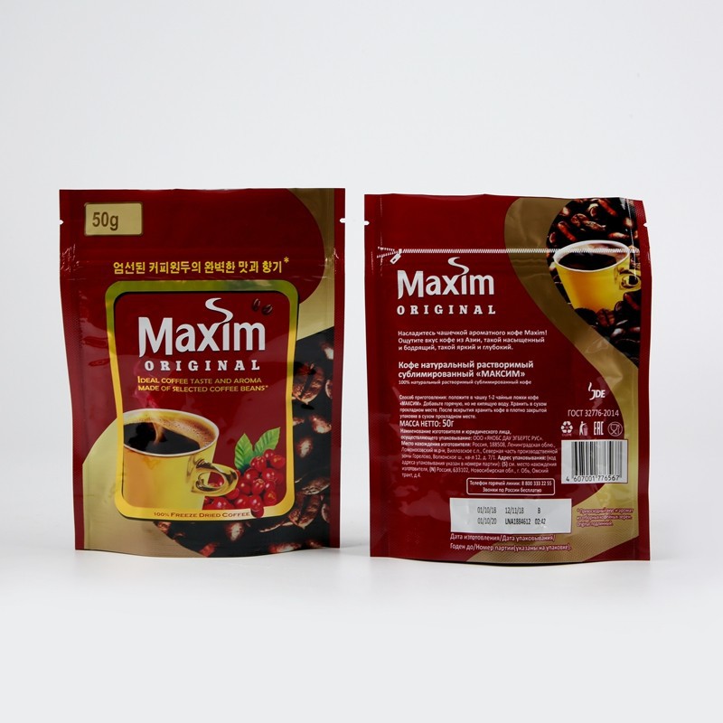 stand up pouches coffee bags