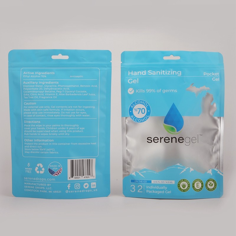 stand up pouches for liquids